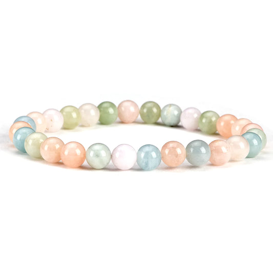 Morganite Bracelet (Romance - Divine Love - Peace)