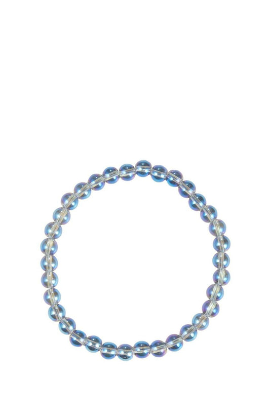Aqua Aura Quartz Bracelet (Calm - Peace - Balance)